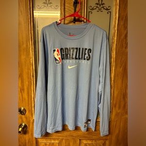 Men's Memphis Grizzlies Team Practice Long Sleeve T-Shirt